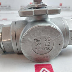 Pn 63 1.4408 Ball Valve 1B505 6B531