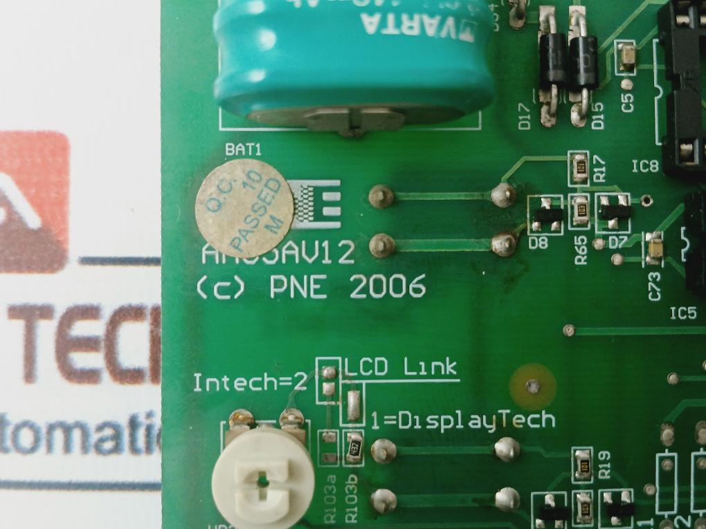 PNE AA05AV12 LCD Display Board Rev D