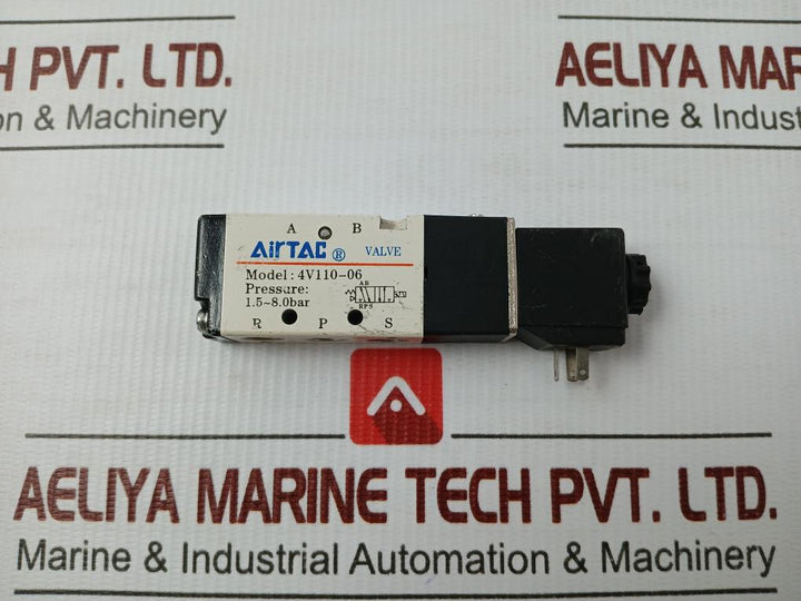 Pneumatic Directional Valve 24v 2.5w Airtac 4v110-06