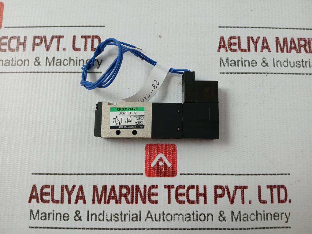 Pneumatic-Solenoid-Valve-Ac100V-28Cm-Ckd-3Ka110-d2-209072-2