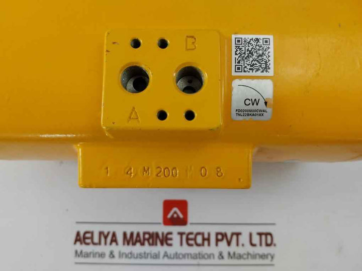 Pneumatic Actuator Econosto Part No. F0200M  8 Bar (120 Psi)