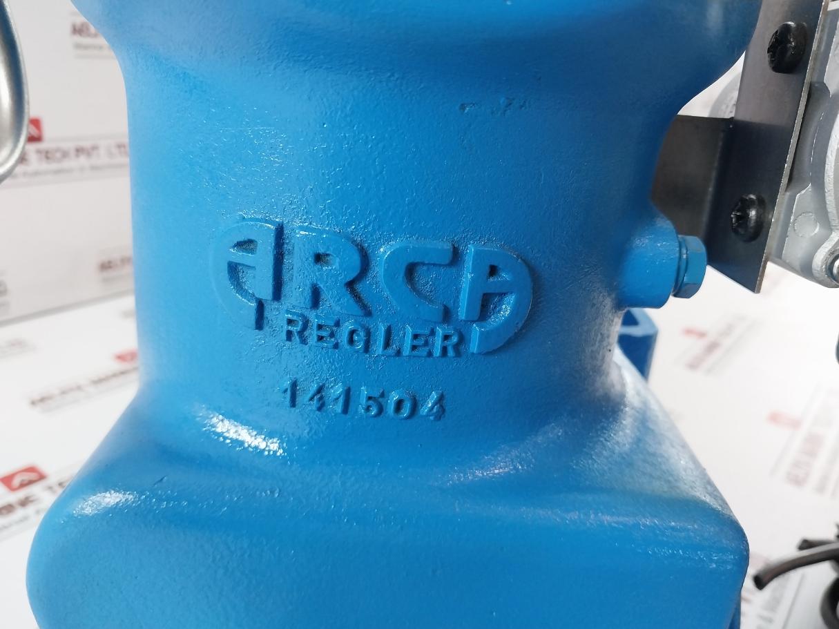 Pneumatic Butterfly Valve Actuator Assembly 0-6 Bar Arca-regler 247 410