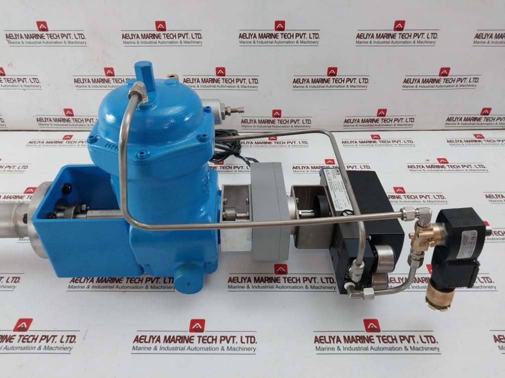 Pneumatic Butterfly Valve Actuator Assembly 0-6 Bar Arca-regler 247 410