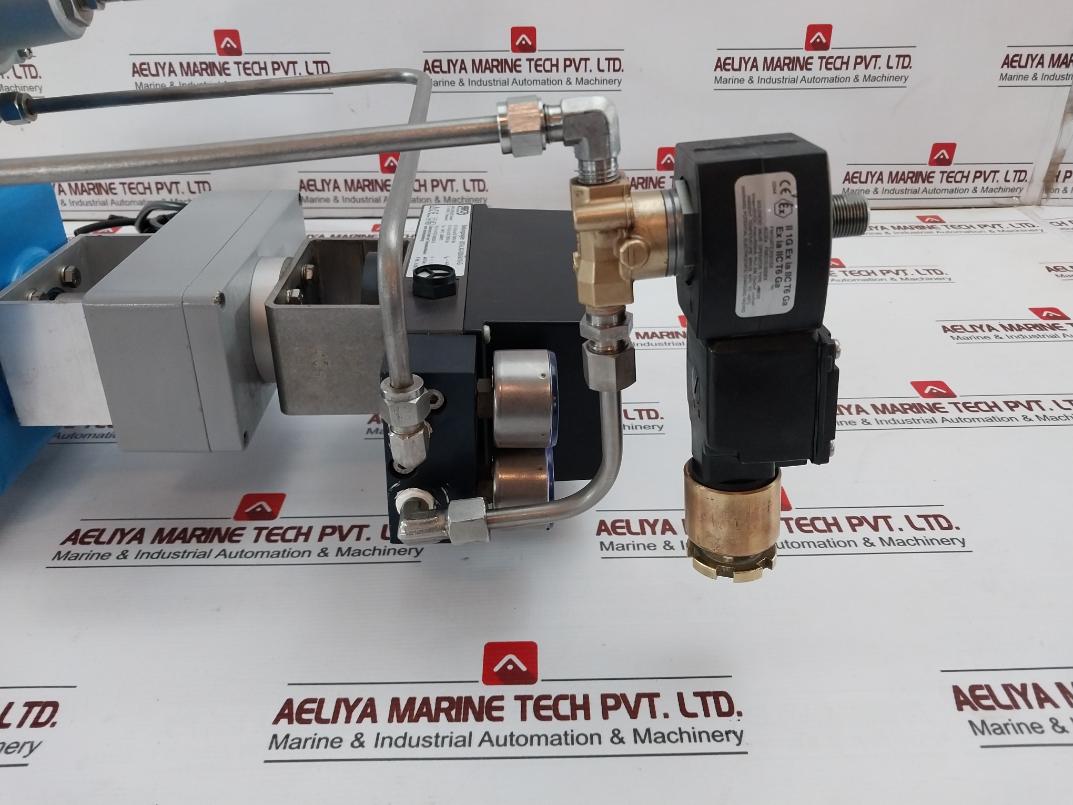 Pneumatic Butterfly Valve Actuator Assembly 0-6 Bar Arca-regler 247 410
