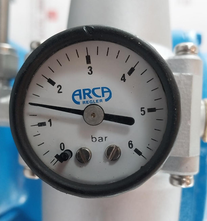 Pneumatic Butterfly Valve Actuator Assembly 0-6 Bar Arca-regler 247 410