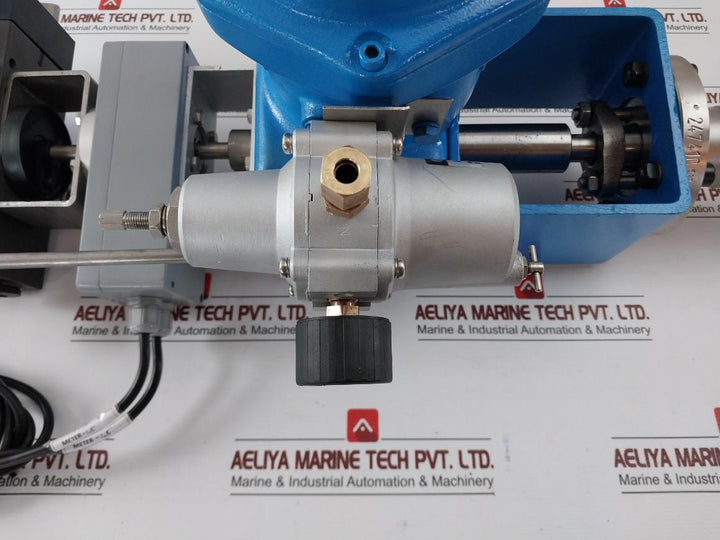 Pneumatic Butterfly Valve Actuator Assembly 0-6 Bar Arca-regler 247 410