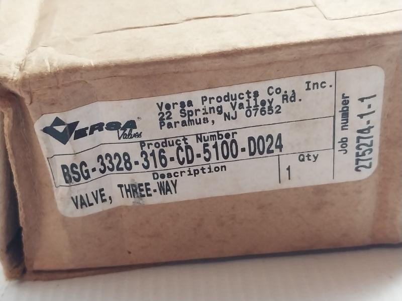 Pneumatic Directional Control Valve Bsg-3328-316-cd-5100-d024 Versa