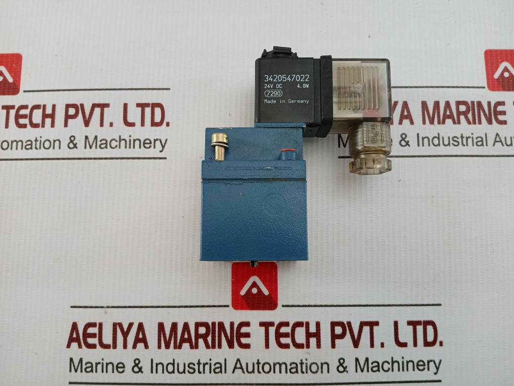Pneumatic Directional Valve 3722250220 Rexroth 24V Dc 4.8 W
