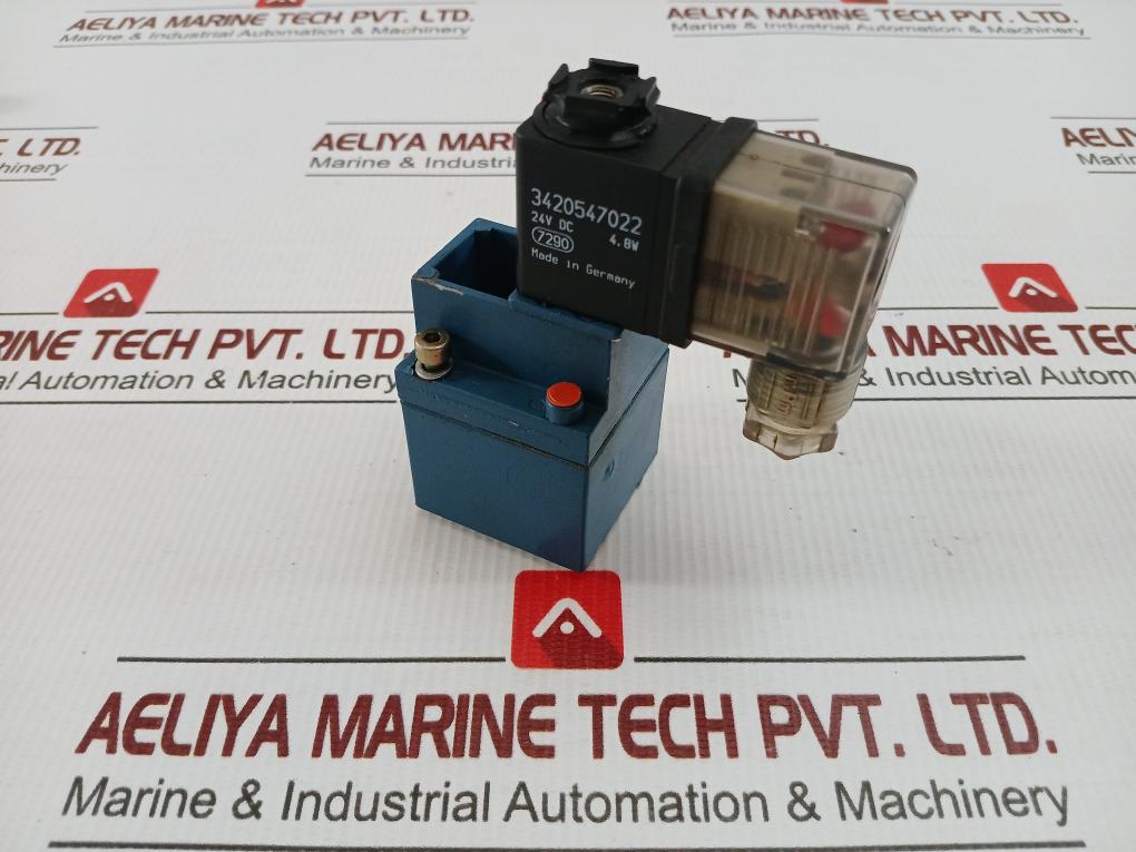 Pneumatic Directional Valve 3722250220 Rexroth 24V Dc 4.8 W