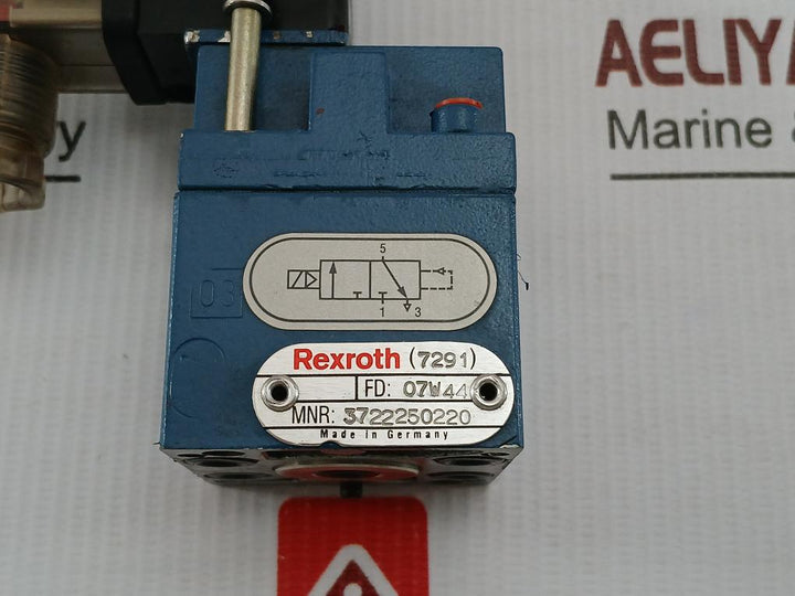Pneumatic Directional Valve 3722250220 Rexroth 24V Dc 4.8 W