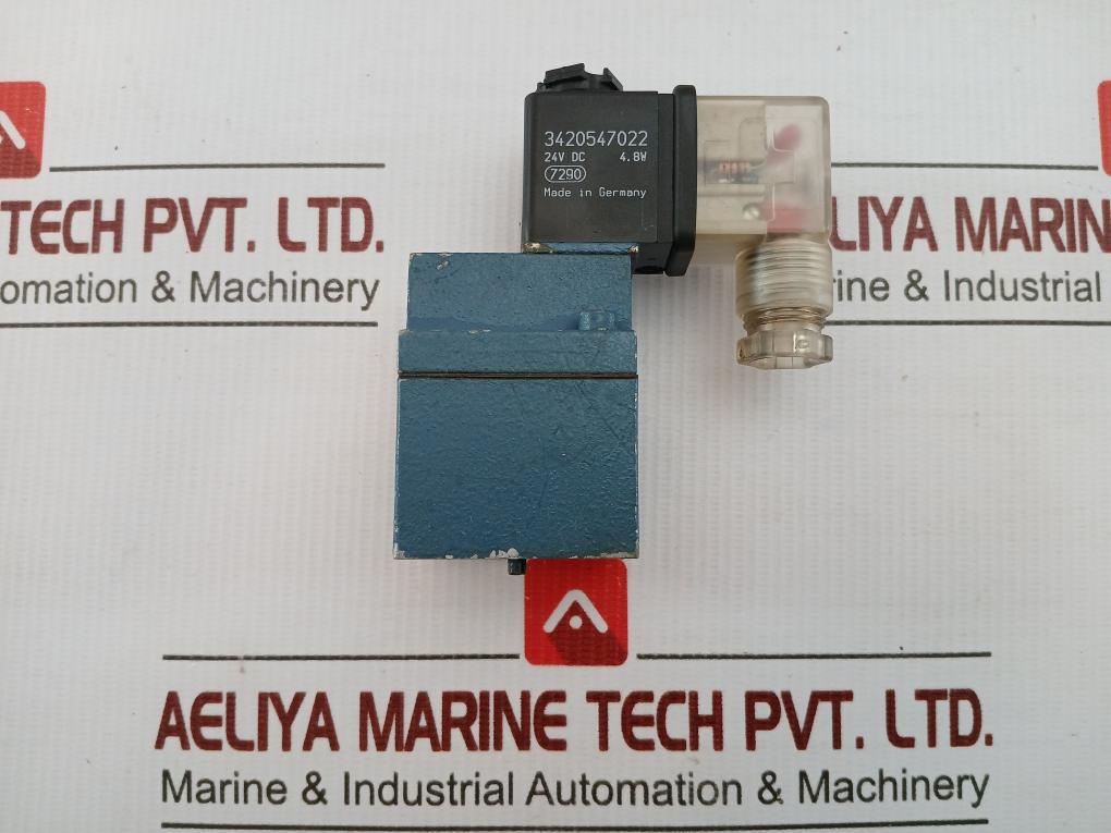 Pneumatic Directional Valve 3722250220 Rexroth 24V Dc 4.8 W