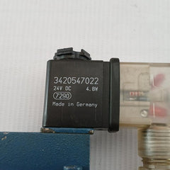 Pneumatic Directional Valve 3722250220 Rexroth 24V Dc 4.8 W