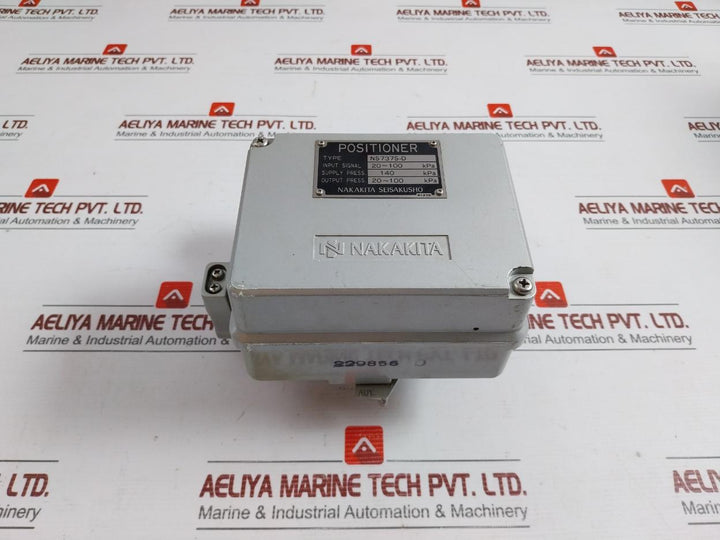 Pneumatic Positioner Nakakita Seisakusho Ns737S-d