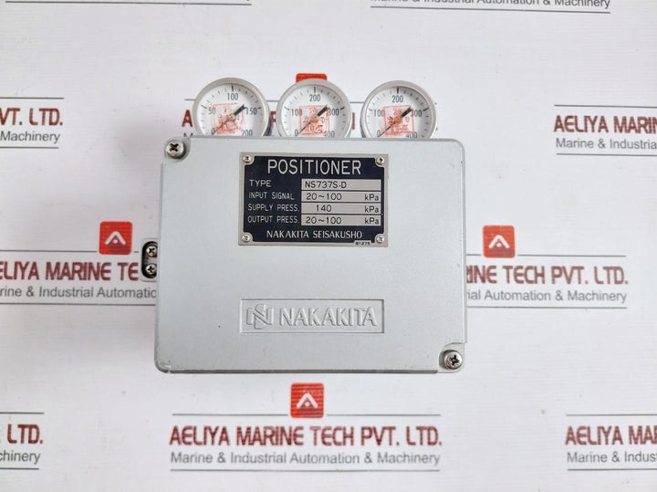 Pneumatic Positioner Nakakita Seisakusho Ns737S-d
