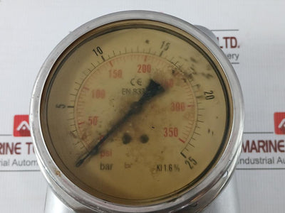 Pneumatic Pressure Transmitter 0-25Kgf/Cm2 0-25Bar 0-350Psi Nagano Keiki Ke 21