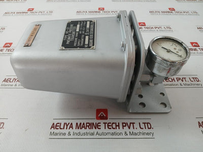 Pneumatic Pressure Transmitter Ke-21 Nagano Keiki 1.3-1.5 Kg/Cm2