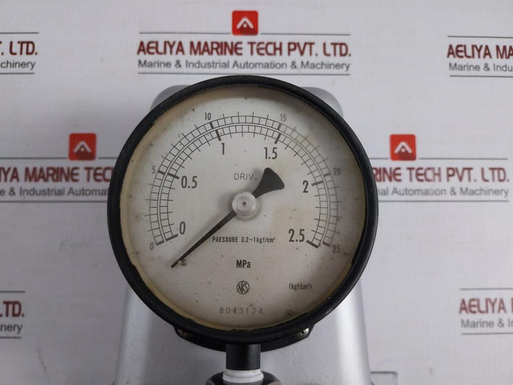 Pneumatic Pressure Transmitter Ke 21 Nagano Keiki 0-25 Kgf/Cm2