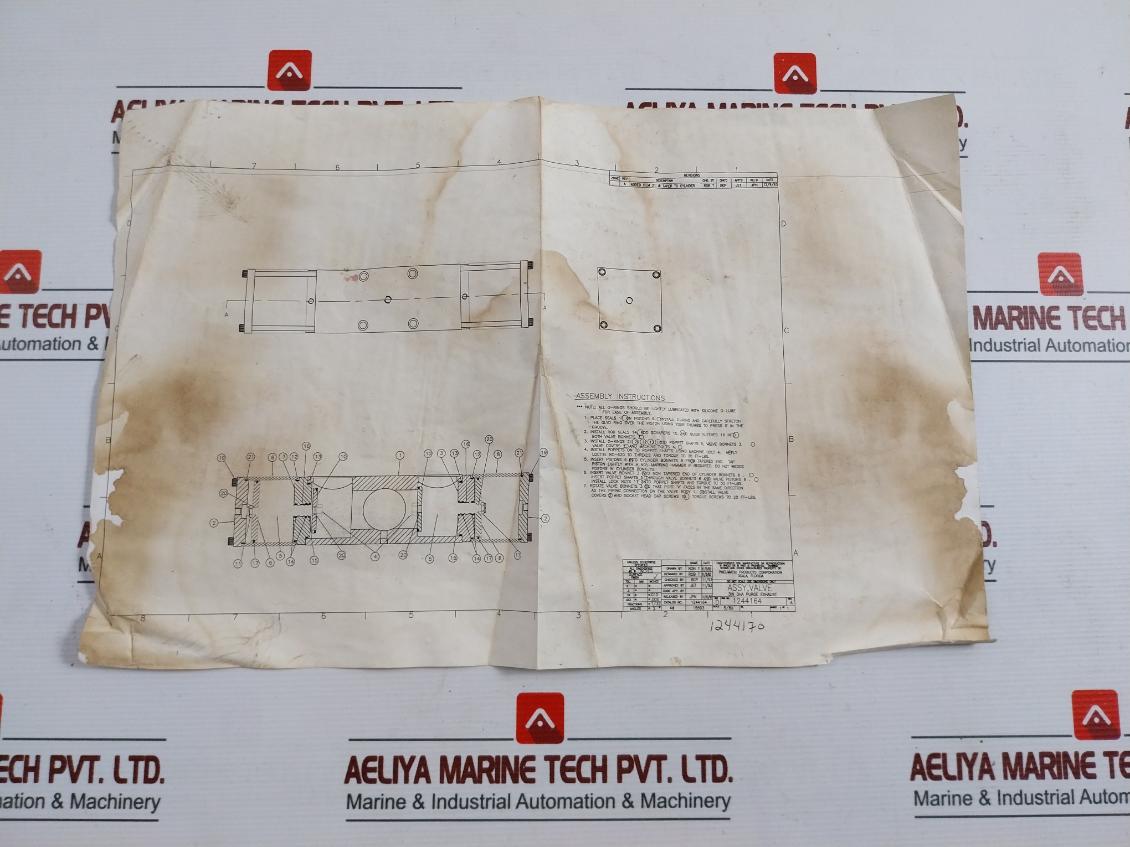 Pneumatic Products 1244164 3/N Dha Purge Exhaust Valve Stud Packing Kit Rev A