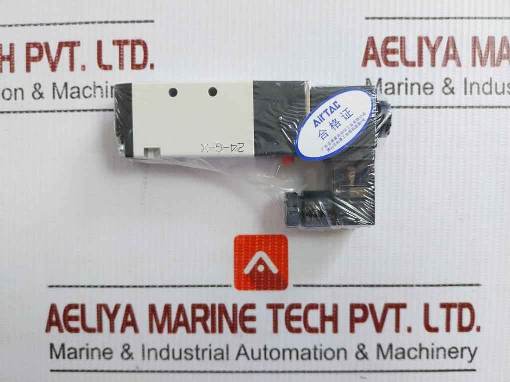 Pneumatic Solenoid Valve 0.15-0.8Mpa Airtac 4V110-06