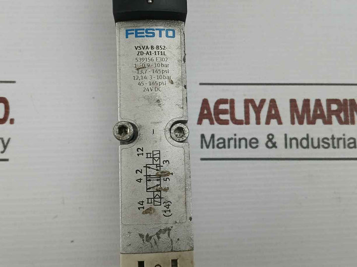 Pneumatic Solenoid Valve Festo Vsva-b-b52-zd-a1-1T1L 24Vdc Ip65