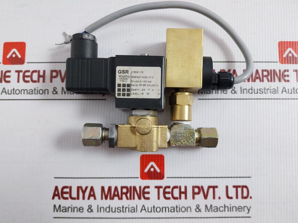 Pneumatic Solenoid Valve K0510110 Gsr 0-100 Bar