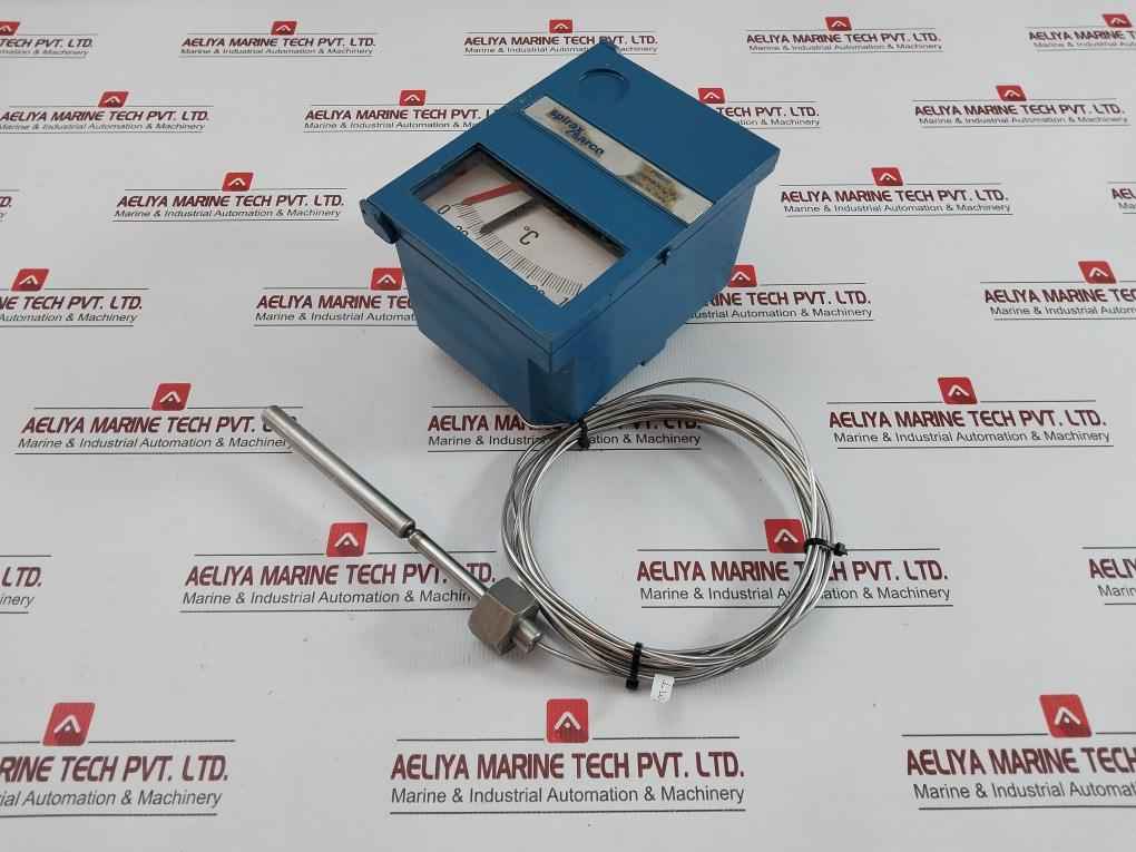 Pneumatic Temperature Controller 663-t5 Spirax Sarco Pn600 0-30 Psi 5-meter