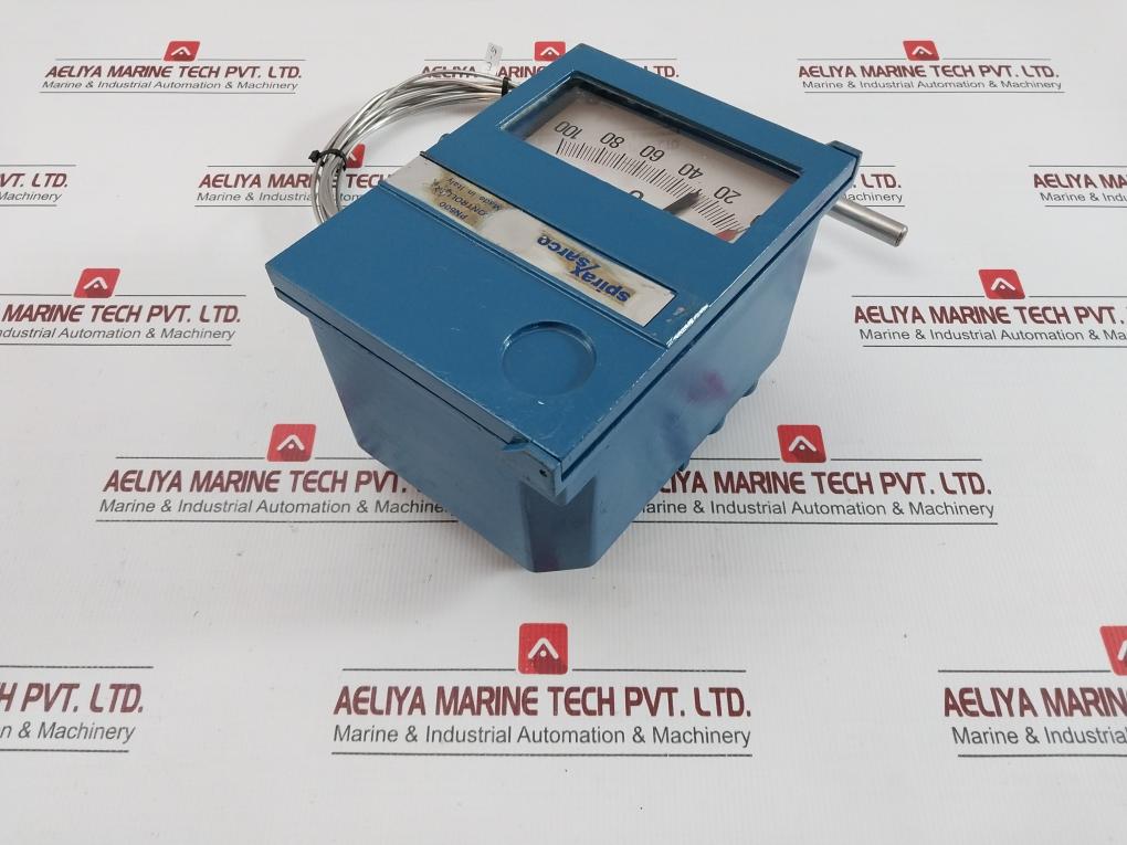 Pneumatic Temperature Controller 663-t5 Spirax Sarco Pn600 0-30 Psi 5-meter