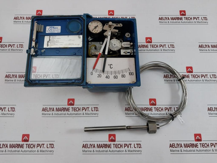 Pneumatic Temperature Controller 663-t5 Spirax Sarco Pn600 0-30 Psi 5-meter