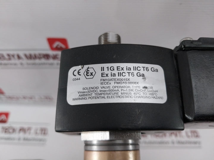 Pneumatic Butterfly Valve Actuator Assembly 0-6 Bar Arca-regler 247 410