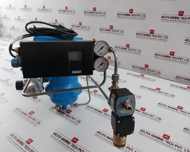 Pneumatic Butterfly Valve Actuator Assembly 0-6 Bar Arca-regler 247 410