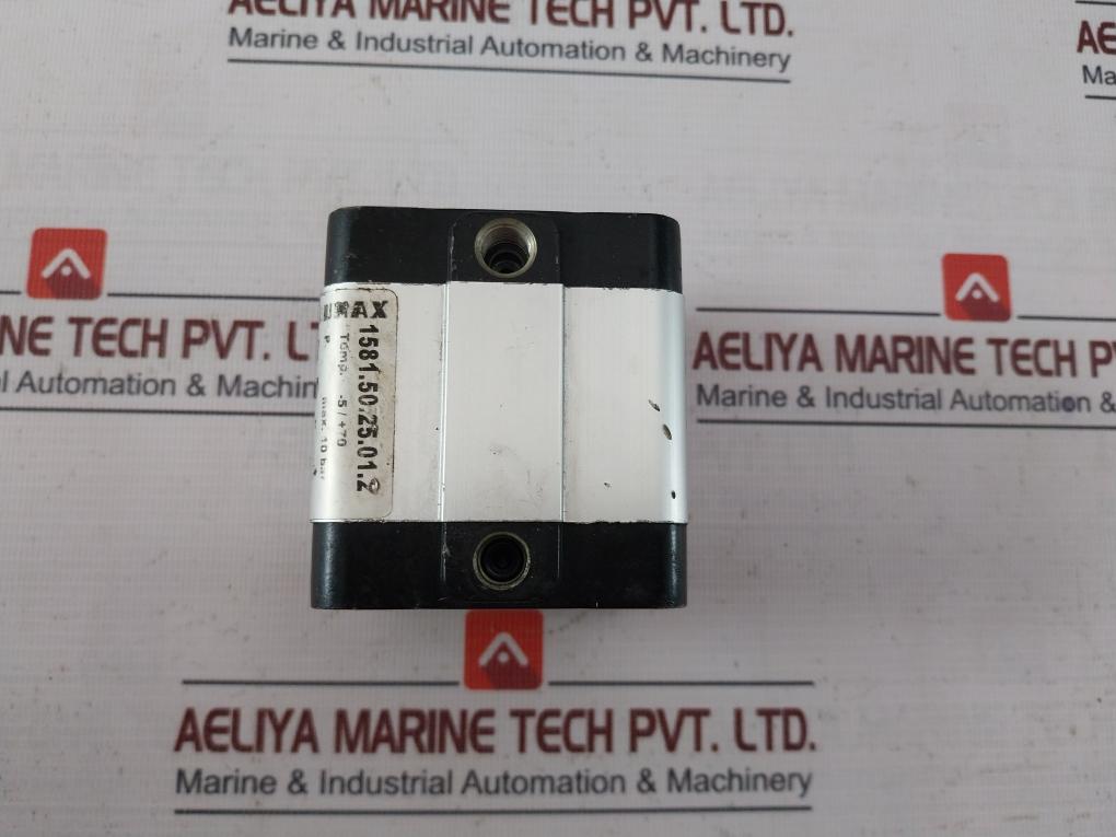 Pneumax 1581.50.25.01.2 Pneumatic Compact Cylinder 10 Bar 25 Mm