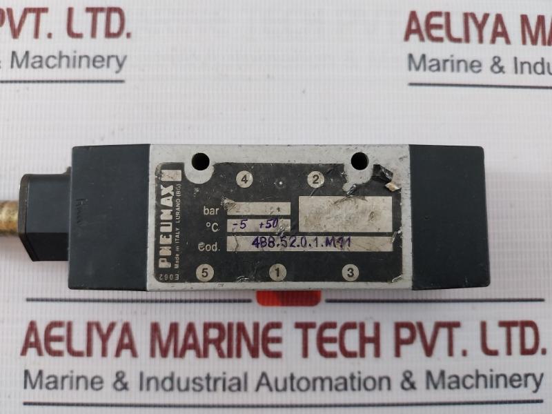 Pneumax 488.52.0.1.M11 Solenoid Valve 2.5 Bar E062 Mnh