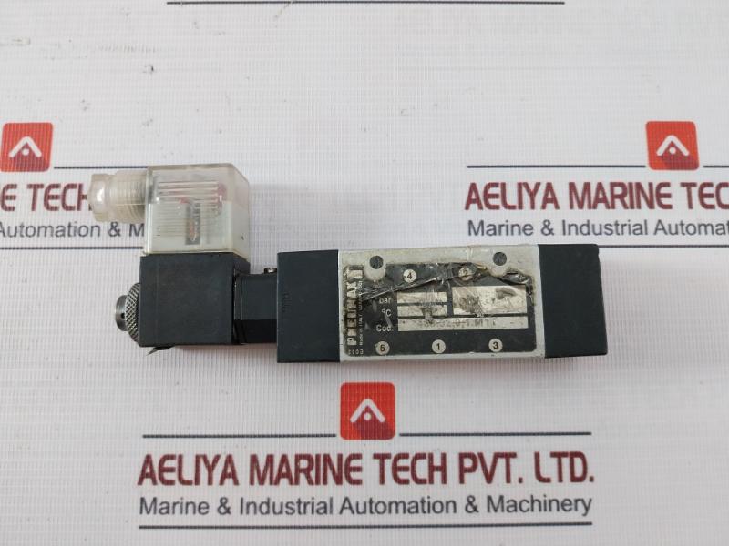 Pneumax 488.52.0.1.M11 Solenoid Valve 24V Dc 3.8W 2.5 Bar E054