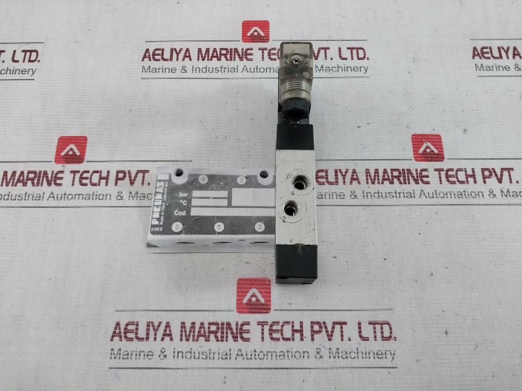 Pneumax 488.52.0.1.M11 Solenoid Valve 24Vdc 3.8W 2.5 – 10 Bar 3.8 W E054