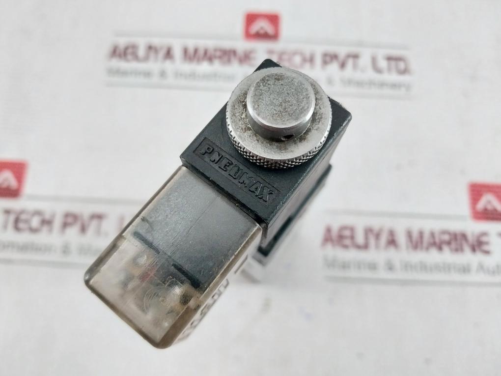 Pneumax 488.52.0.1.M11 Solenoid Valve 24Vdc 3.8W 2.5 – 10 Bar 3.8 W E054