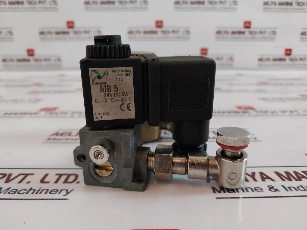 Pneumax Mb5 Solenoid Valve 24v Dc 5w