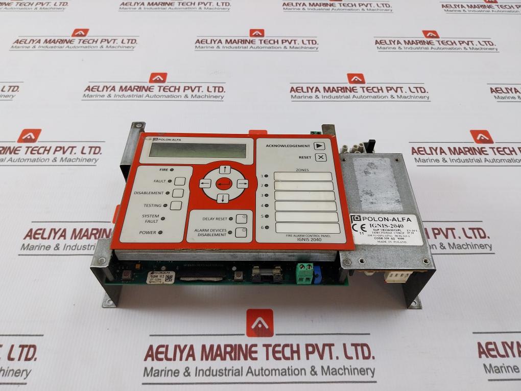 Polon-alfa Ignis-2040 Fire Alarm Control Panel V1.2 Mig-2040/4
