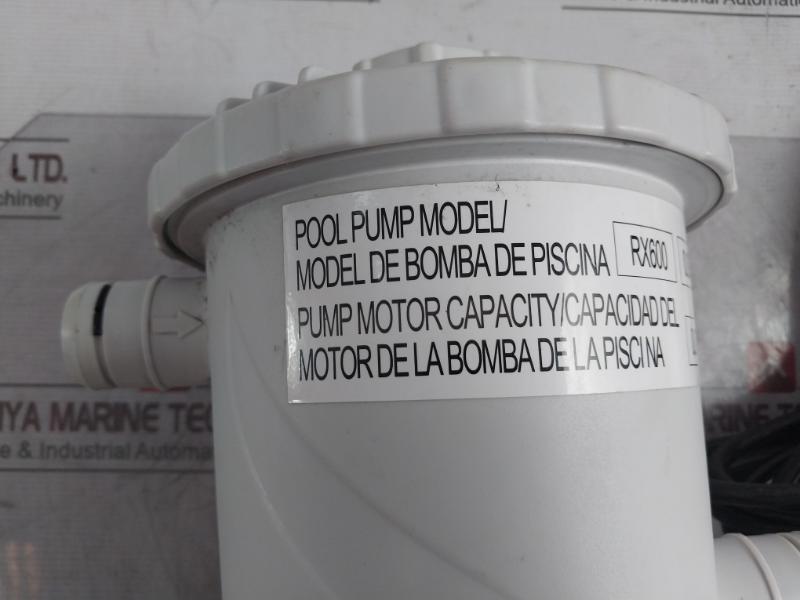 Polygroup Rx600 Above Ground Swimming Pool Filter Pump 120V 7.5-meter 0054891