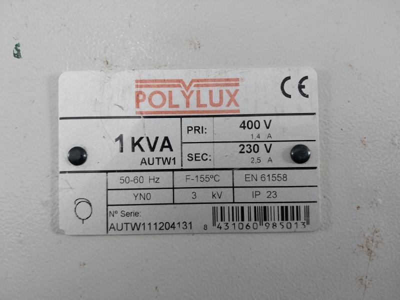 Polylux Autw1 Reversible Auto transformer En61558 Autw111204131 50-60Hz