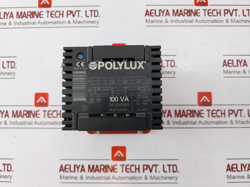 Polylux Qs0913X0636 Isolating And Control Transformer 50-60Hz 9002312020395