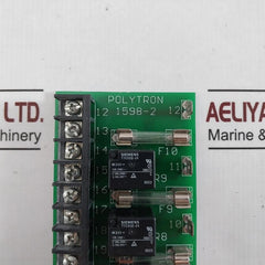 Polytron 1598-2 Pcb For Relay Module 1598C 94V-0