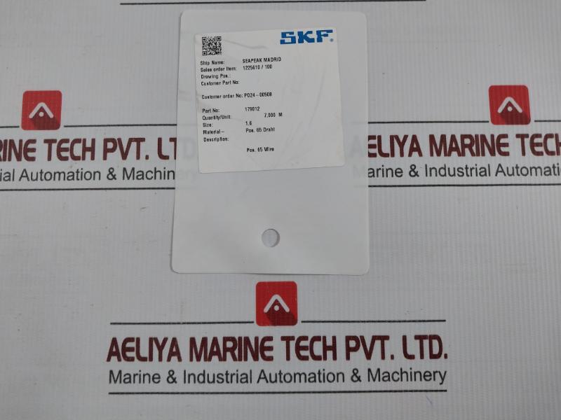 Pos 65 Wire 179012 Skf