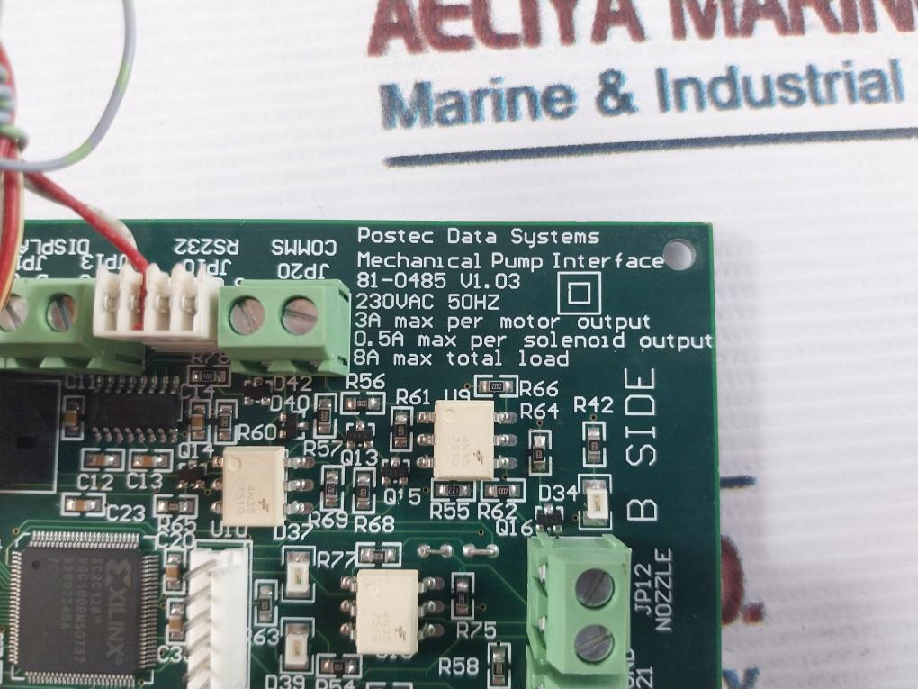 Postec Data Systems 81-0485 V1.03 PCB Card