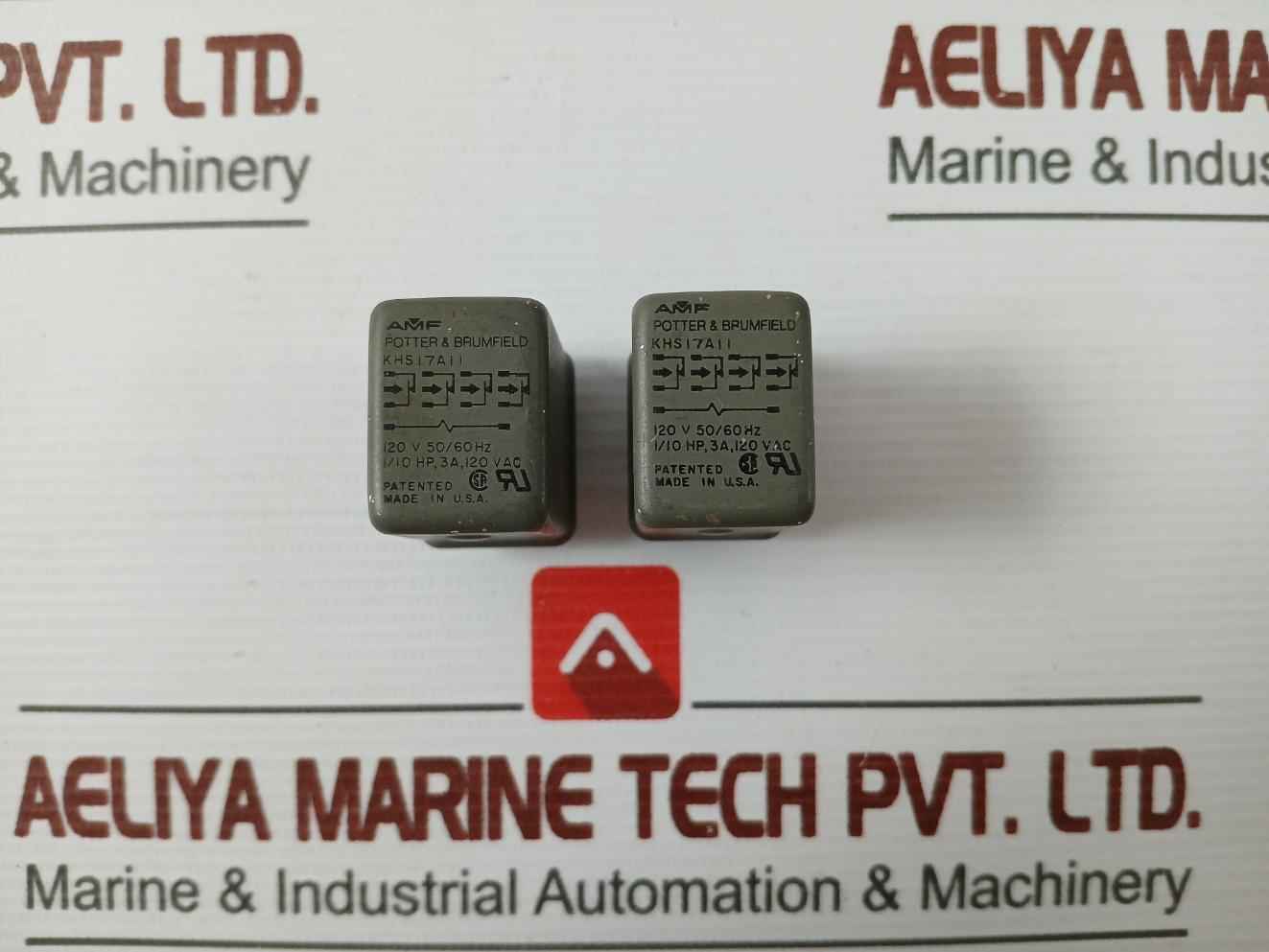 Potter & Brumfield Khs17A11 Power Relay 120V-50/60 Hz