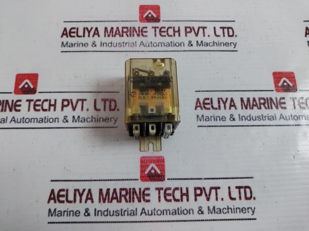 Potter & Brumfield Kup14A55 Relay 6V 50-60 Hz