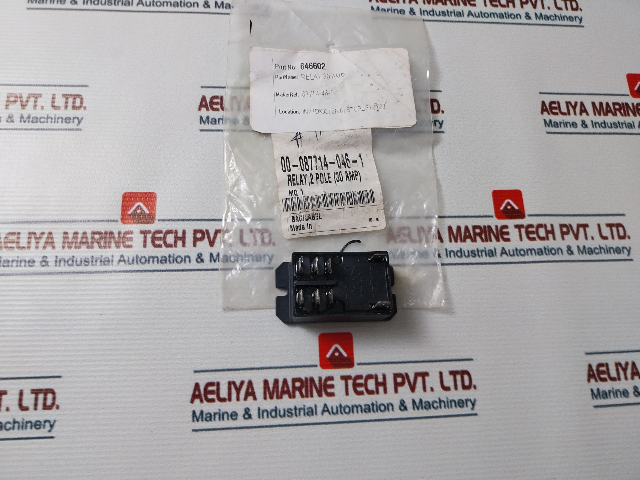 Potter & Brumfield T92S11A22-120 Power Relay 30A 277Vac 2-pole
