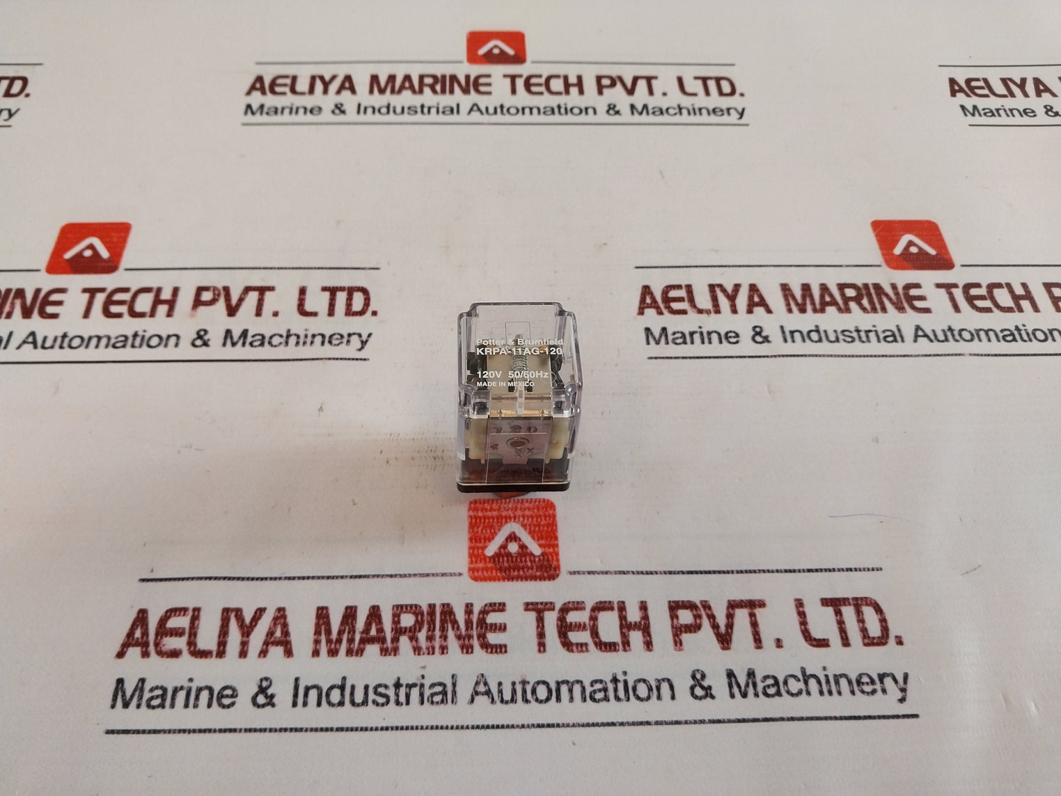 Potter & Brumfield Krpa-11Ag-120 Power Relay 609210, 120V 50/60Hz