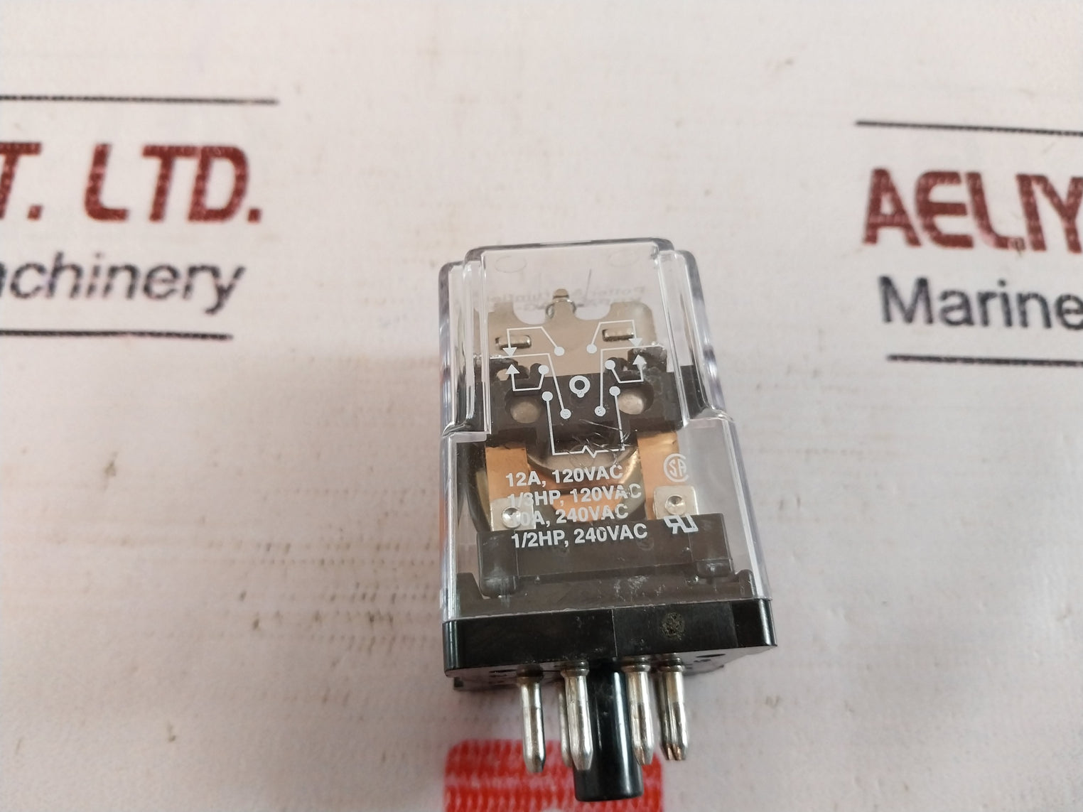 Potter & Brumfield Krpa-11Ag-120 Power Relay 609210, 120V 50/60Hz