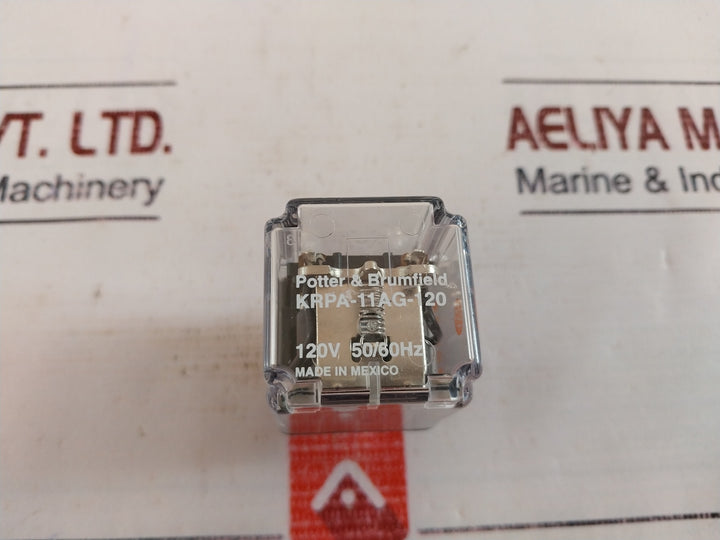 Potter & Brumfield Krpa-11Ag-120 Power Relay 609210, 120V 50/60Hz