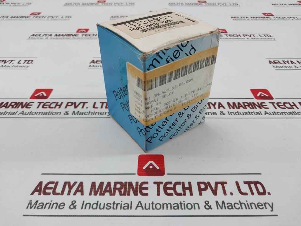 Potter &amp; Brumfield Prd11Ay0-120V Relay General Purpose 120V 50/60Hz